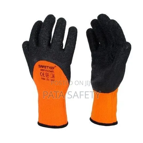 Safety Boy Diamond Grip Thermal Gloves - 1