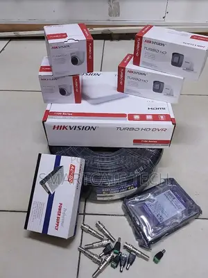 Hikvision 4CH 2MP HD CCTV Security System Kit