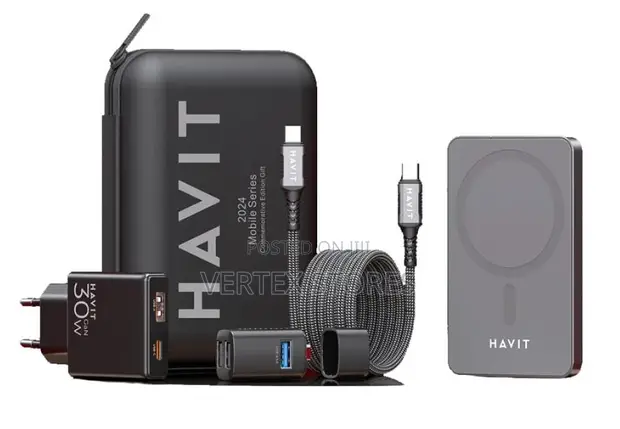 HAVIT Travel Kit STK088 (Power Bank, Hub, Charger, Cable) - 1