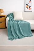 Nordic Knit Throw Blanket 160x180cm - 5