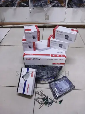 Hikvision 4 Channel 2MP CCTV Security Camera System Kit