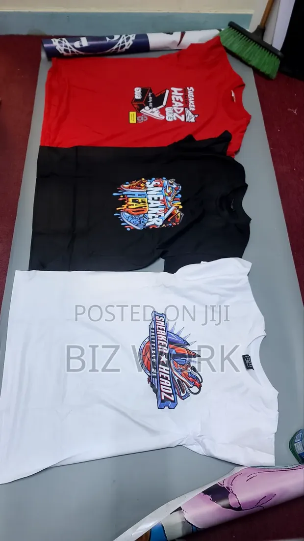 Custom T-Shirt Printing - Round Neck - 1