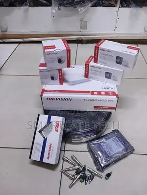 Hikvision 4CH 2MP HD CCTV Security System Kit