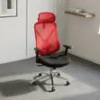 Executive Office Chair - Red Mesh Back - 1