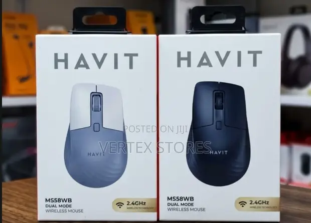Havit Dual-Mode Wireless Mouse MS58WB - 1