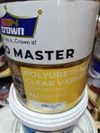 Wood Master Clear Varnish - High Gloss - 1
