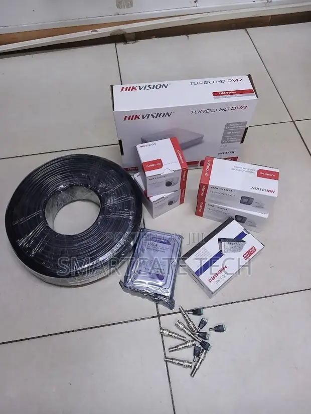 Hikvision 4-Camera 2MP CCTV Security Kit - 1