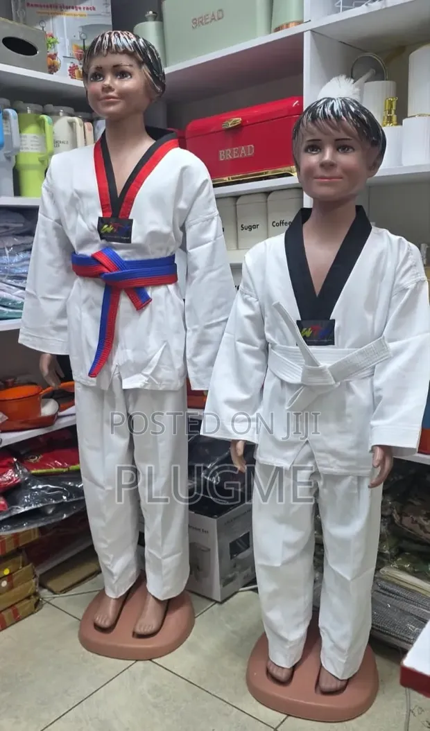 Koti la Taekwondo la Watoto (Mstari Mweusi) - 1