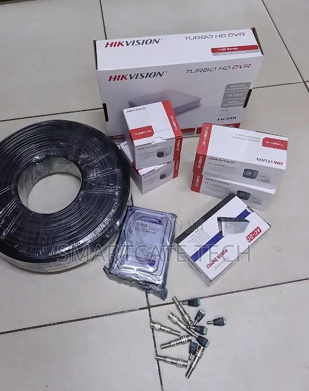 Hikvision 2MP 4-Channel CCTV Security System - 1
