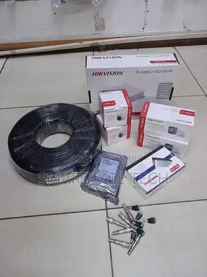 Mfumo wa Kamera za Usalama za Hikvision 4CH 2MP HD