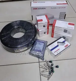 Hikvision 2MP HD CCTV Camera Kit - 4 Channel