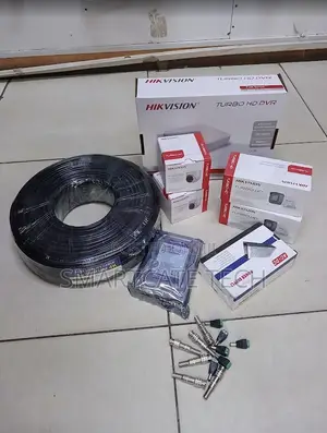 Mfumo wa Usalama wa Hikvision Kamera 4 2MP HD na DVR