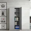 2-Door Full Steel File Cabinet - 3