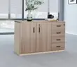 Wooden File Document Storage Credenza Cabinet - 1