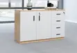 Wooden File Document Storage Credenza Cabinet - 5