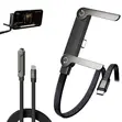 240W USB-C to USB-C Fast Charging Cable with Foldable Phone Stand - 2