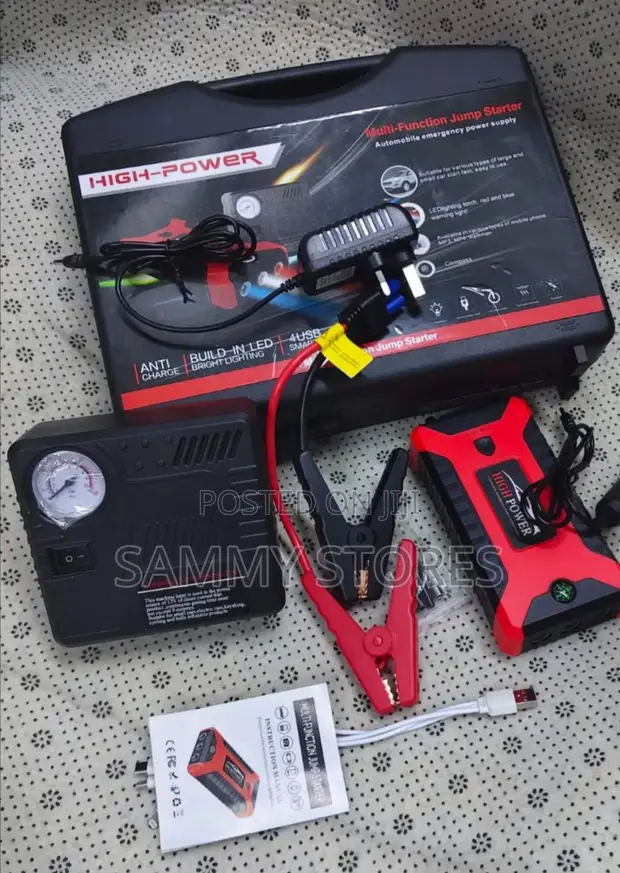 High-Power Automotive Emergency Starter Kit - 1