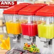 3-Tank Commercial Juicer Dispenser (16L x 3) - 2