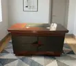 120cm Mahogany Office Desk with Drawers - 4