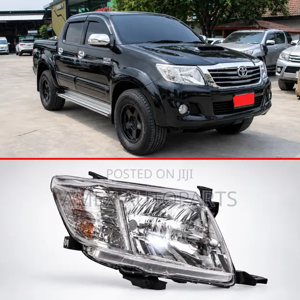 Genuine Toyota Hilux Vigo Champ Headlight (2012 Onwards) - Right Side - 1