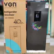 Von Single Door Fridge 170L with Dispenser - 1