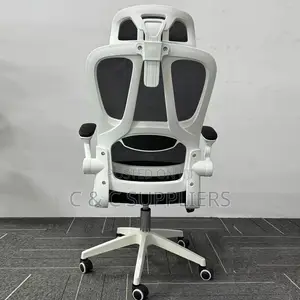 Modern Ergonomic Office Chair with Flip-Up Arms