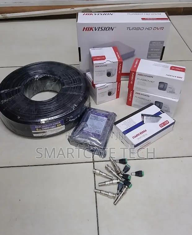 Hikvision 4-Camera 2MP HD CCTV Security System Kit - 1