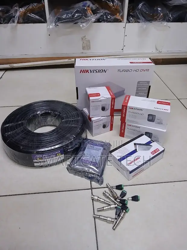 Hikvision 2MP HD CCTV Security Camera Kit (4 Cameras) - 1