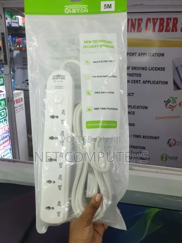 5m Extension Cable Socket - 1