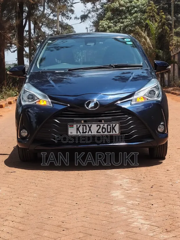 Toyota Vitz 2019 Blue - 1