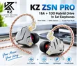 KZ ZSN PRO Hybrid In-Ear Earphones - 4