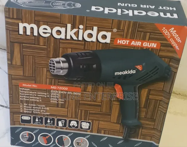 MEAKIDA Professional Heat Gun - Hot Air Blower - 1