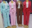 Classic Ladies Two Piece Set - 100% Cotton - 3