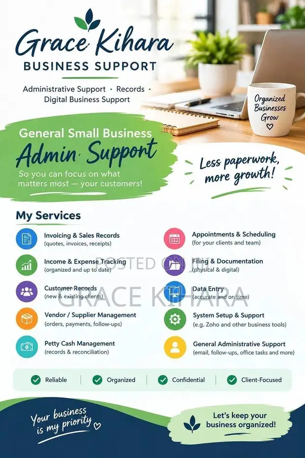 Professional Administrative Support Services for Small Businesses - 1