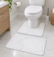 3pc Set Antislip Toilet Mats - 4