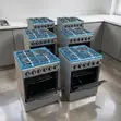 Durable Stainless Steel 3 Gas Burners + 1 Electric Standing Cooker - 1