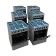 Durable Stainless Steel 3 Gas Burners + 1 Electric Standing Cooker - 2