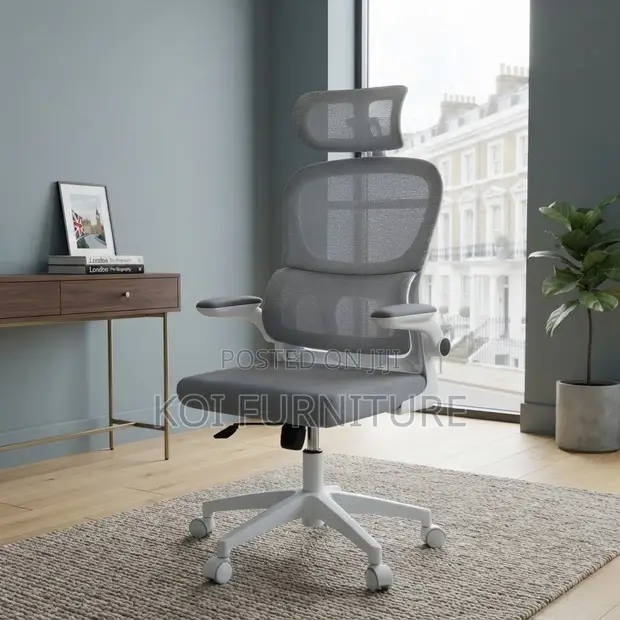 Orthopedic High Backrest Ergonomic Office Chair - 1