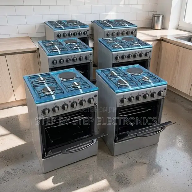 3 Gas Burners + 1 Electric Standing Cooker - 1