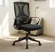 Mid-Back Mesh Staff Chair - Black - 4