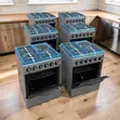Modern Stylish 3 Gas + 1 Electric Standing Cooker - 1