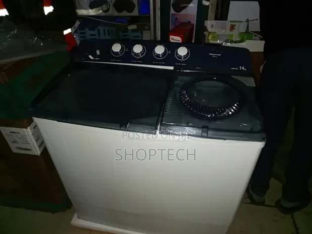 Hisense 14kg Twin Tub Semi-Automatic Washing Machine - 1