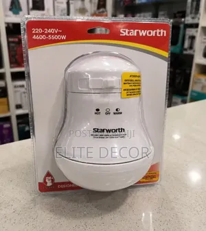 Starworth Enashower 4T Instant Electric Shower - Salty/Hard Water