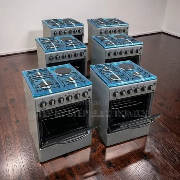 Brand New 3 Gas Burner + 1 Electric Standing Cooker - 1