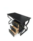 Boss Office Products Modern Desk with 3 Drawers - 2