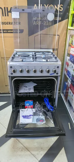 Ecomax 60x60 3+1 Gas Cooker with Electric Oven