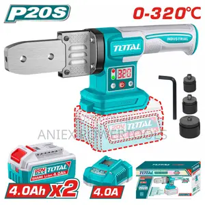 Total TWTLI20182 Cordless Plastic Tube Welding Tool