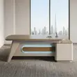 1800mm Executive Advanced Office Desk with Front Light - 4