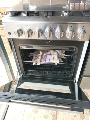 Haier 60x60cm 4-Burner Gas Cooker with Wok Burner & Turbo Fan