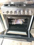 Haier 60x60cm 4-Burner Gas Cooker with Wok Burner & Turbo Fan - 4